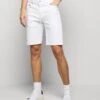 Solid Shorts Vaqueros - White