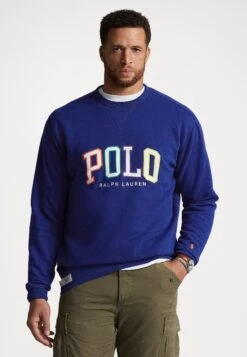The Rl Fleece Logo Sweatshirt - Sudadera - Heritage Royal