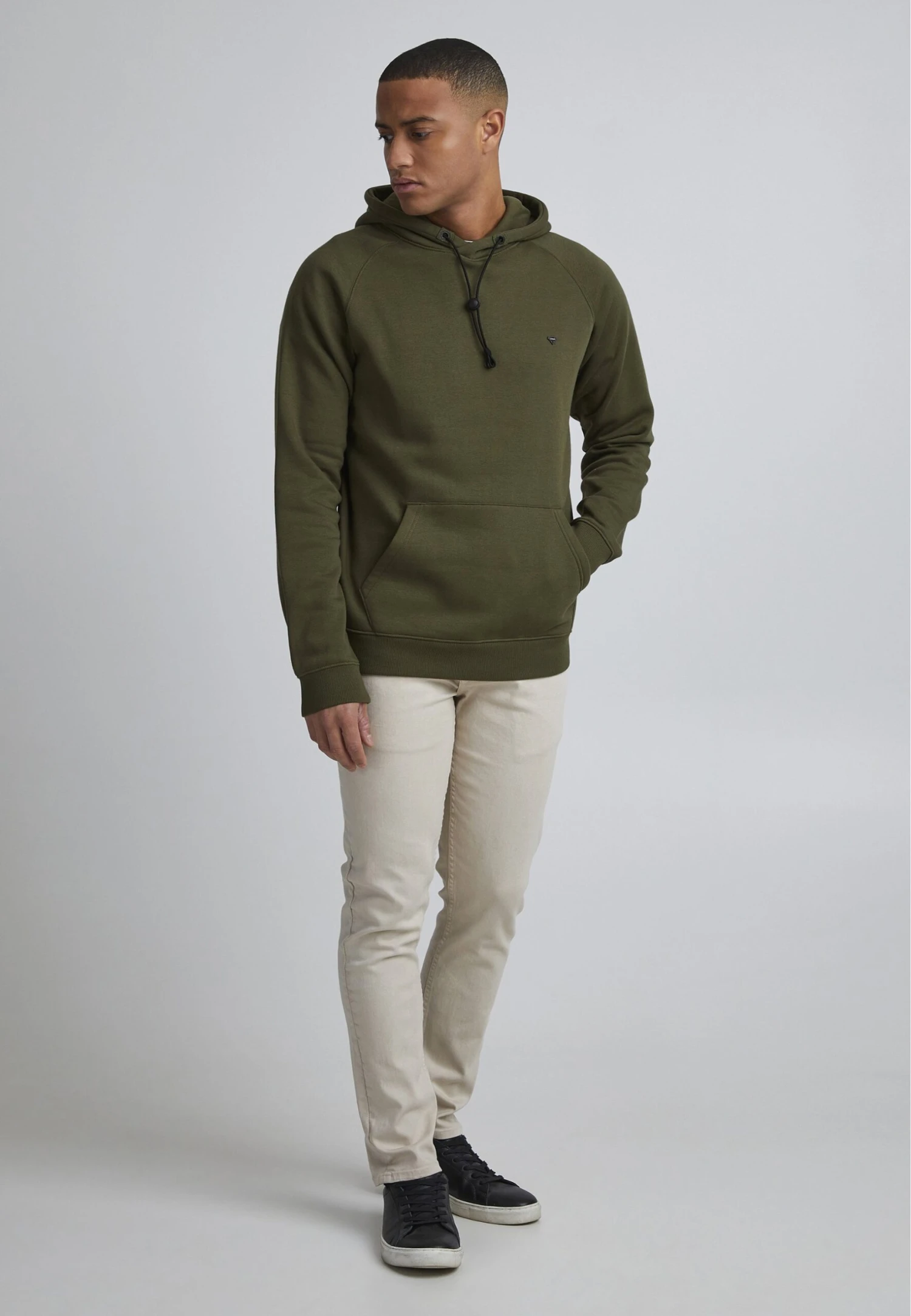 Prhardo - Jersey Con Capucha - Olive Night 4 Prhardo - Jersey Con Capucha - Olive Night - Imagen 2