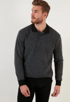 Regular Fit - Polo - Grey