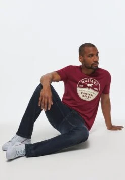 Mustang Vaqueros Rectos - Blau -Solid Ventas b9357addc8e84218833006d5a4476017