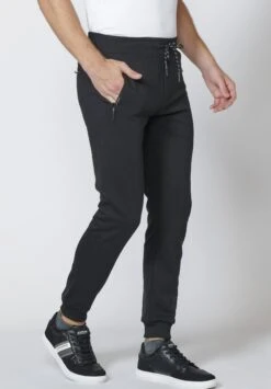 Koroshi Jogging- Pantalones Deportivos - Black -Solid Ventas baff6998c2fb44029c96e074858ecb4b
