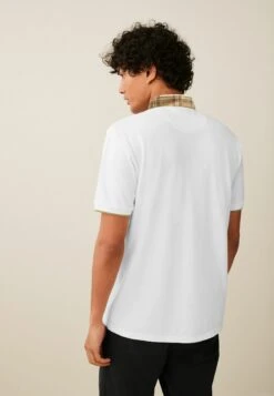 Next Smart Collar - Polo - White Check -Solid Ventas bcebe6789a3b4235a0752f87806a66e9