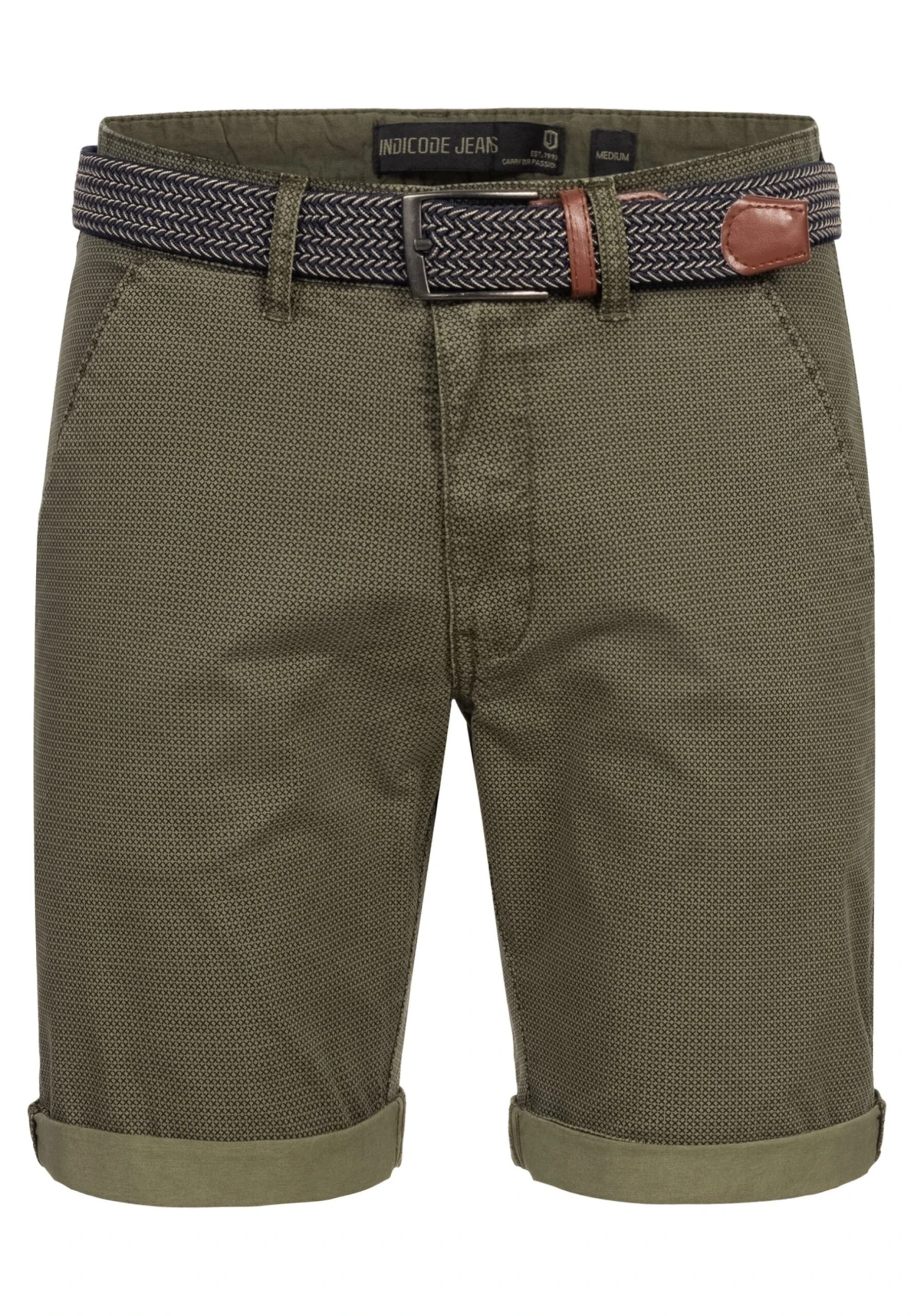Indicode Jeans Shorts - Army 8 Indicode Jeans Shorts - Army - Imagen 6