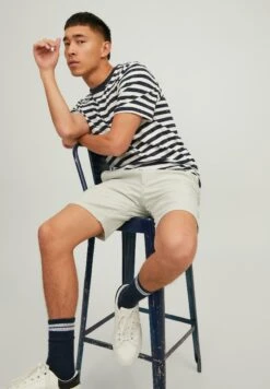 Jack & Jones Jpstdave - Shorts - Wrought Iron -Solid Ventas c508ee6583f449c6837304050bd03bfa