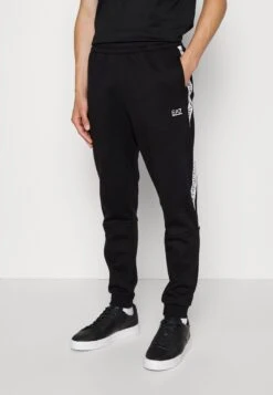 EA7 Emporio Armani Trousers - Pantalones Deportivos - Black