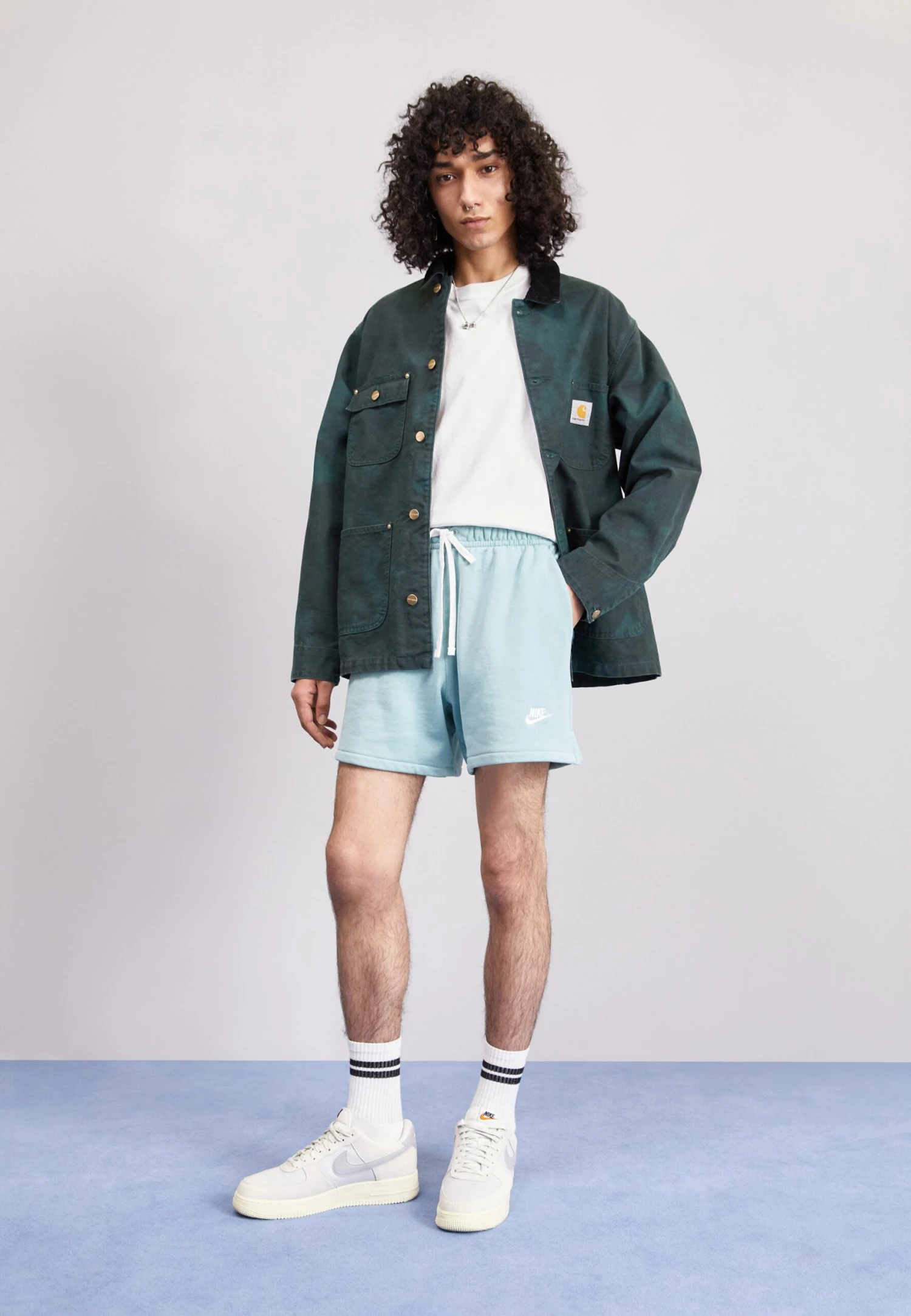 Nike Sportswear M Club Ft Flow - Pantalones Deportivos - Mineral 4 Nike Sportswear M Club Ft Flow - Pantalones Deportivos - Mineral - Imagen 2