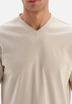 Regular - Camiseta Básica - Beige -Solid Ventas c8b59c33459d4116baf7f4aa5a878362