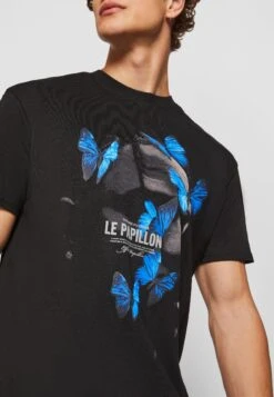 Le Papillon Oversize- Camiseta Estampada - Black 15 Le Papillon Oversize- Camiseta Estampada - Black -Solid Ventas c992a27290404d429c5caf3496ea58b5