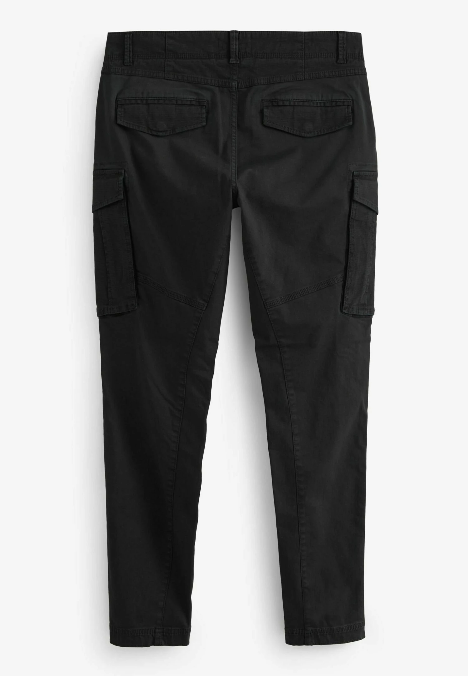 Next Zip Detail Stretch Regular Tapered - Pantalones Cargo - Black 6 Next Zip Detail Stretch Regular Tapered - Pantalones Cargo - Black - Imagen 4