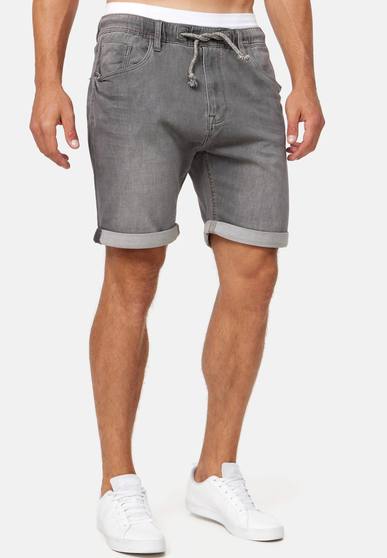 Indicode Jeans Kadin- Shorts Vaqueros - Grey 7 Indicode Jeans Kadin- Shorts Vaqueros - Grey - Imagen 5