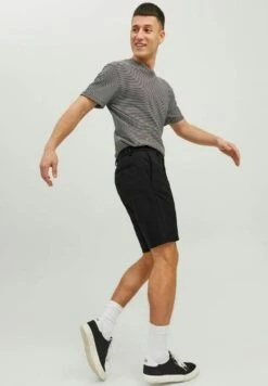 Jack & Jones Regular Fit Mit Stretch-Anteil Modell 'Phil' - Shorts - Black 12 Jack & Jones Regular Fit Mit Stretch-Anteil Modell 'Phil' - Shorts - Black -Solid Ventas ca4d39b928a148d6822ffc302421104b