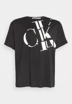 Scattered Logo Tee Regular Fit - Camiseta Estampada - Black -Solid Ventas d008aa55232341f4b8ea477e1375bbb0