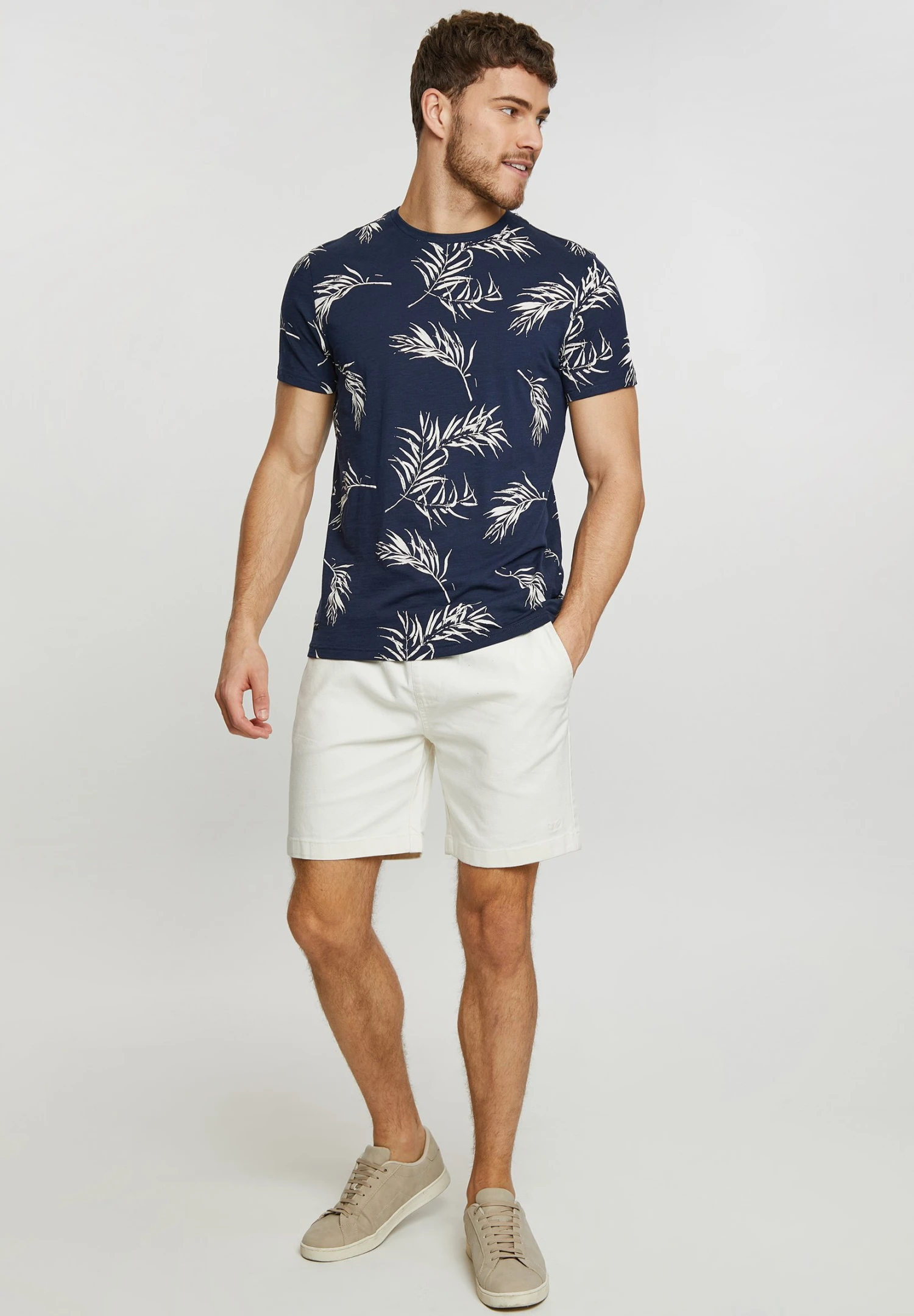 Threadbare Thbmambo - Shorts - Cream 4 Threadbare Thbmambo - Shorts - Cream - Imagen 2