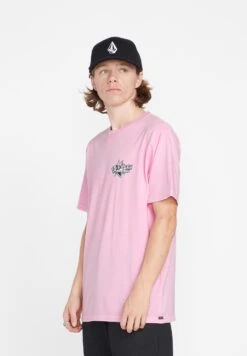Volcom V Ent Lp Sst - Camiseta Estampada - Reef Pink -Solid Ventas db948bbc93684e3983432f79b0aa399c