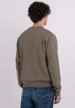 Replay Sudadera - Verde Piedra -Solid Ventas dc0ddd573fde45ecb8c8a2ce9d065a4a