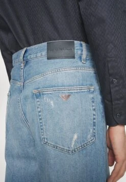 Emporio Armani Pant - Vaqueros Boyfriend - Denim Blu Ch -Solid Ventas df12090d805547cf9813455aa995457c