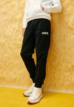 Elastic Cuff Pants - Pantalones Deportivos - Black