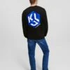 Karl Lagerfeld Jeans Monogram Long Sleeve - Sudadera - Black -Solid Ventas e27800762d024edf9f548c5e9fa62364