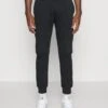 Antony Morato Trousers Super Slim Fit In Blend With Logoe - Pantalones Deportivos - Black