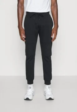 Antony Morato Trousers Super Slim Fit In Blend With Logoe - Pantalones Deportivos - Black