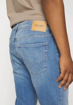 Jack & Jones Jjiglenn Jjoriginal - Vaqueros Slim Fit - Blue Denim -Solid Ventas e60cbbd35454478488fafb8e6d60a380