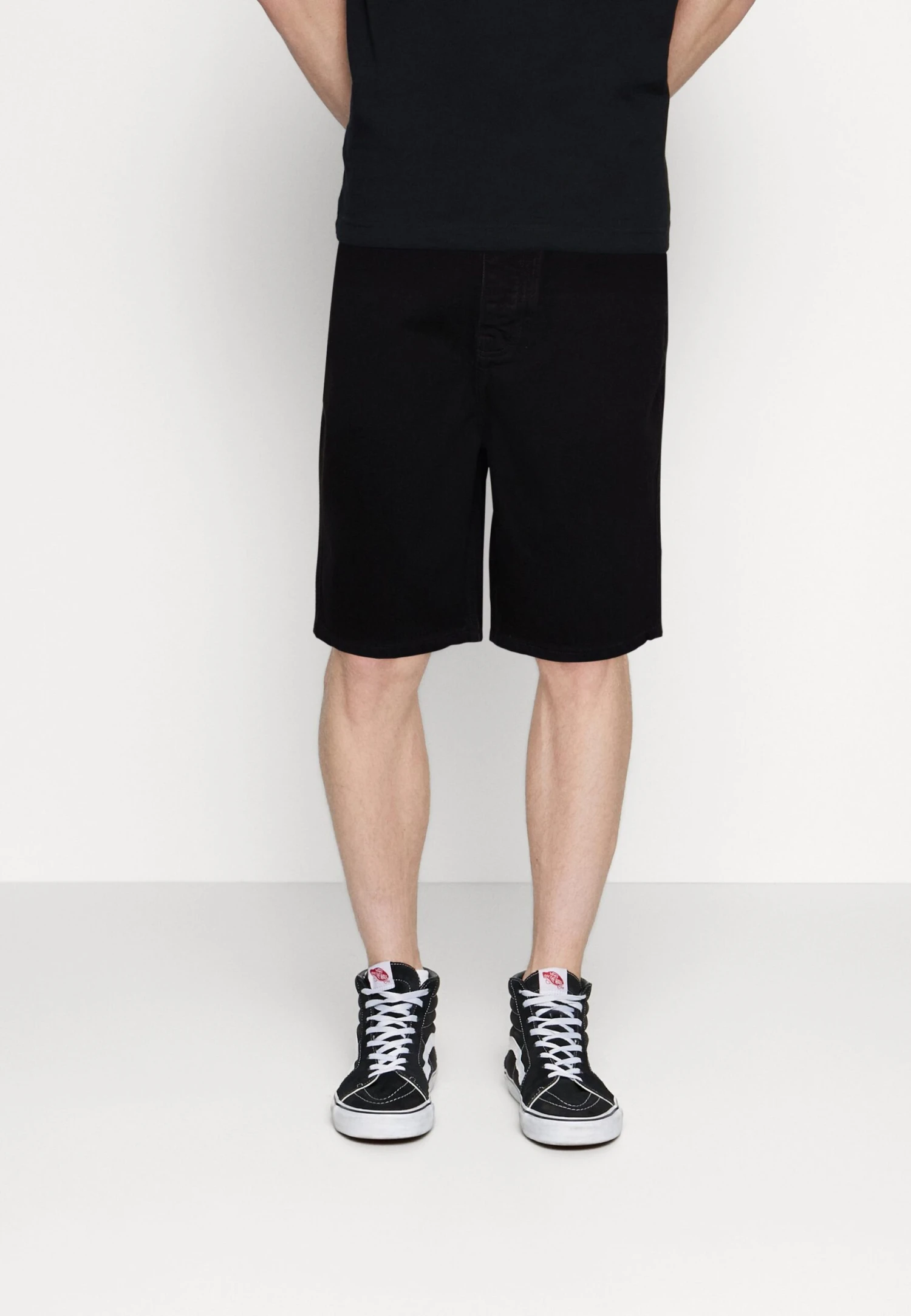 BRAVE SOUL Shorts Vaqueros - Black 3 BRAVE SOUL Shorts Vaqueros - Black