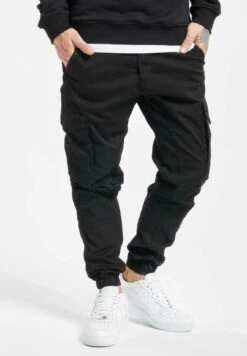 DEF Pete - Pantalones Cargo - Black