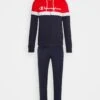 Champion Hooded Full Zip Suit - Chándal - Navy/Red/White -Solid Ventas e80d7cef309941ad9460103ff8f7b3e5