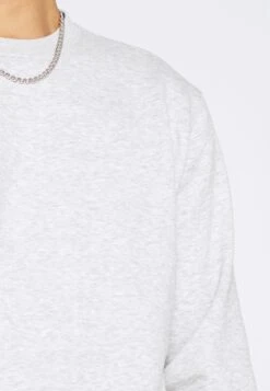 WEEKDAY Standard - Sudadera - Grey Melange -Solid Ventas e827a2948b804834afdf01d0408d3e35