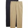 Marks & Spencer 2 PackRich Regular Fit Stretch- Pantalones Chinos - Stone Navy -Solid Ventas e913b811c5ef4f3f8d3b5deccbb34e3b