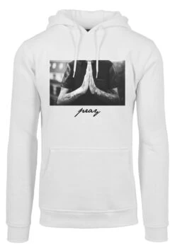 Mister Tee Pray - Jersey Con Capucha - White -Solid Ventas e95d91362c9d430b9e91bc231968769e
