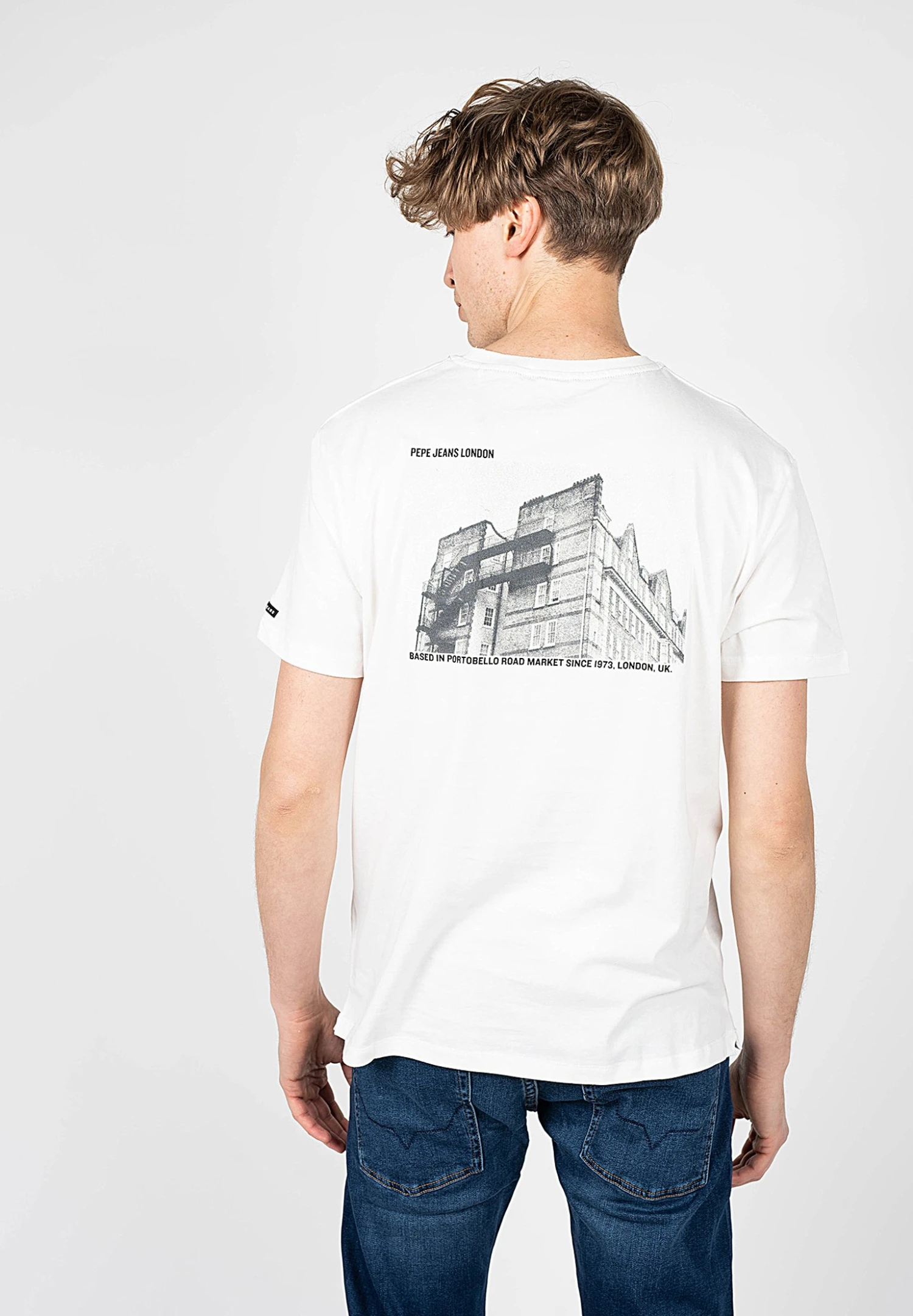 Pepe Jeans Camiseta Estampada - Weiß 3 Pepe Jeans Camiseta Estampada - Weiß