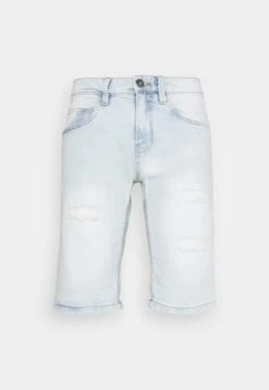 Indicode Jeans Kaden Holes - Shorts Vaqueros - Bleached Denim 12 Indicode Jeans Kaden Holes - Shorts Vaqueros - Bleached Denim -Solid Ventas eda467acb597498e864683d650409917