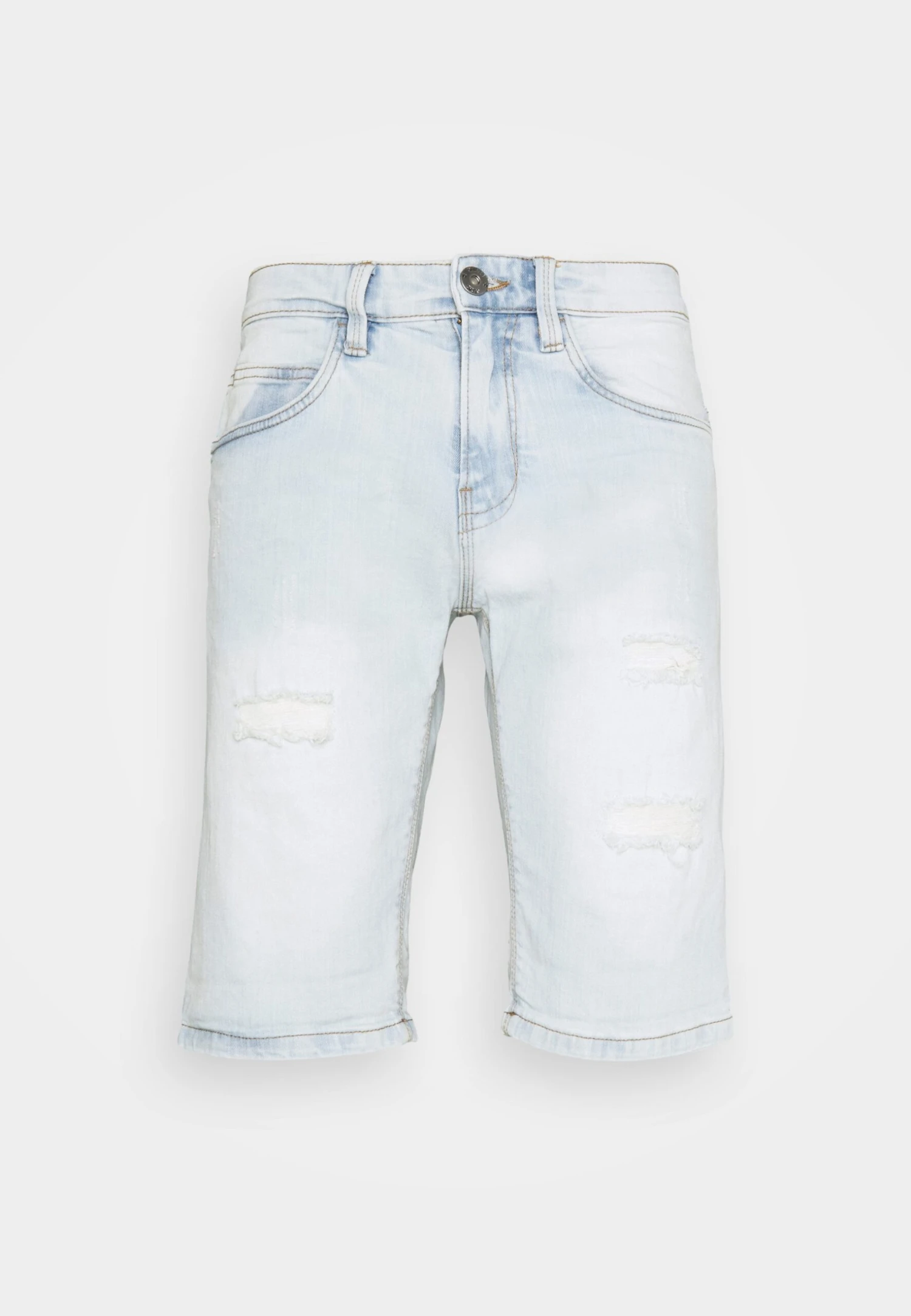 Indicode Jeans Kaden Holes - Shorts Vaqueros - Bleached Denim 7 Indicode Jeans Kaden Holes - Shorts Vaqueros - Bleached Denim - Imagen 5