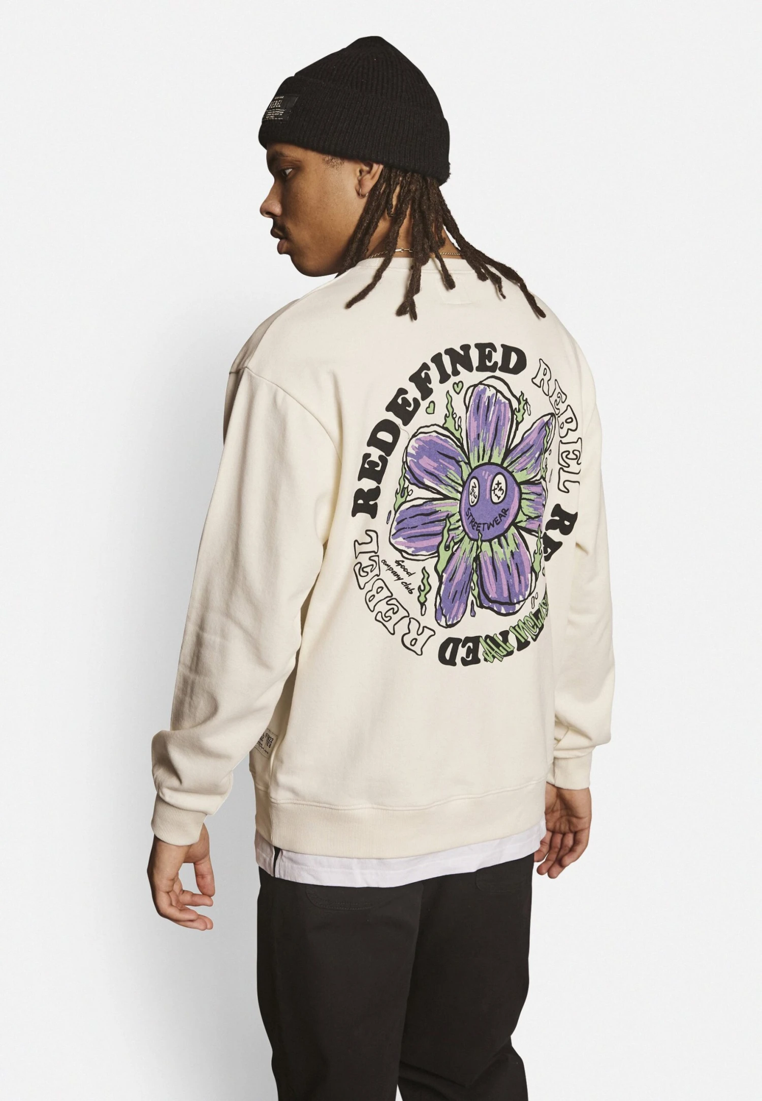 Redefined Rebel Rafael- Sudadera - Pristine 4 Redefined Rebel Rafael- Sudadera - Pristine - Imagen 2