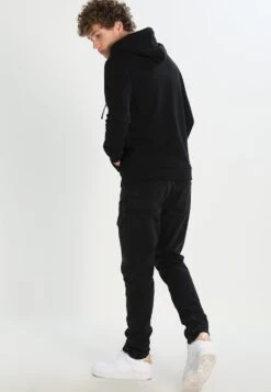 AllSaints Raven - Sudadera Con Cremallera - Black -Solid Ventas f0ac4783befb44f88554e69f3d44da53