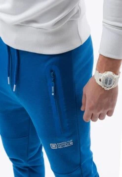 Pantalones Deportivos - Blue -Solid Ventas f187facc39a4491982ce435ce61a8e71