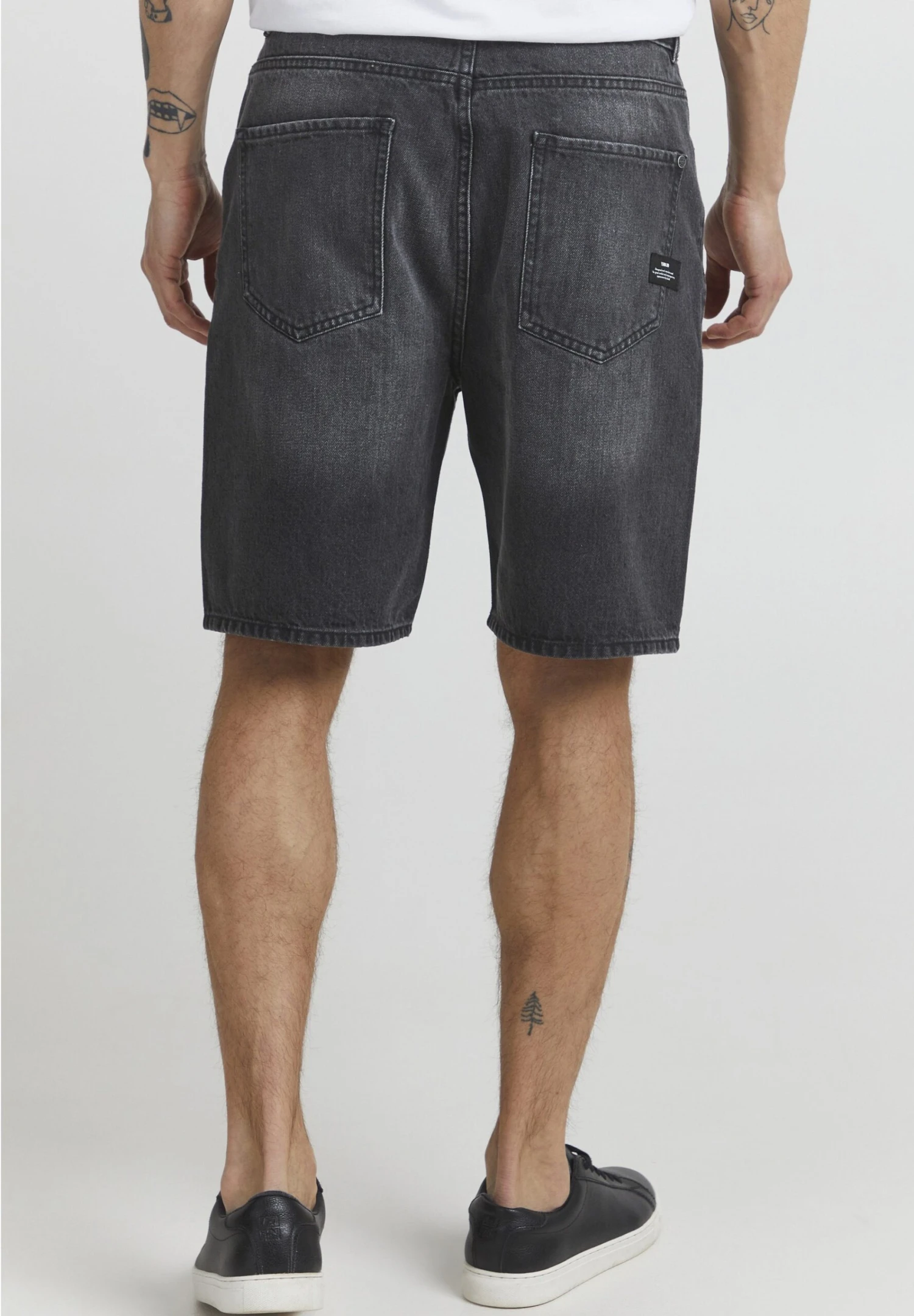 Solid Sdbrayson - Shorts Vaqueros - Black Vintage Denim 4 Solid Sdbrayson - Shorts Vaqueros - Black Vintage Denim - Imagen 3