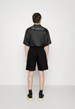 THE KOOPLES Shorts - Black -Solid Ventas f4cc0049087048f29b056b7d0b2aae2a