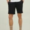 JACK&JONES Premium Jjiclean- Shorts - Black -Solid Ventas f78295d37bc845b5941160721085ea4b