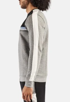 Kappa Irisson Active - Sudadera - Dark Grey Mel Black -Solid Ventas f9766a0bac6c42b695fd6061a6add54d