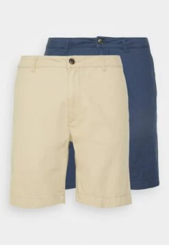 Pier One 2 Pack - Shorts -Dark Blue/Tan 22 Pier One 2 Pack - Shorts -Dark Blue/Tan -Solid Ventas f9a892a3b0b34fe9815664d9ef698d9f