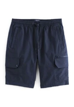 Next Drawstring Waist Tech Standard - Shorts - Navy Blue -Solid Ventas f9c85bf8c1c64c76afc2f707f1a18d64