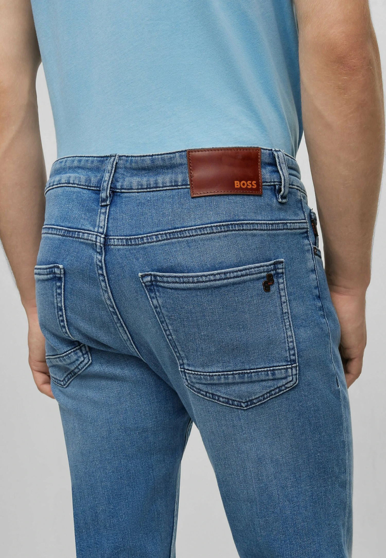Boss Delaware Bc-C - Vaqueros Rectos - Blue Ten 6 Boss Delaware Bc-C - Vaqueros Rectos - Blue Ten - Imagen 4