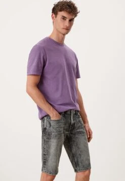 S.Oliver Shorts Vaqueros - Grey Sretched Deni