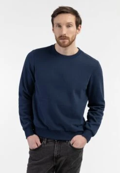 Dreimaster Mit Rundhals Takelage - Sudadera - Marine