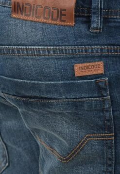 Indicode Jeans Idalessio - Shorts Vaqueros - Blue -Solid Ventas fd04dee7e08145fd8b11da0988ae2bdd