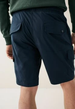 Next Drawstring Waist Tech Standard - Shorts - Navy Blue -Solid Ventas fea4deba134541e6b13913622cf6b394
